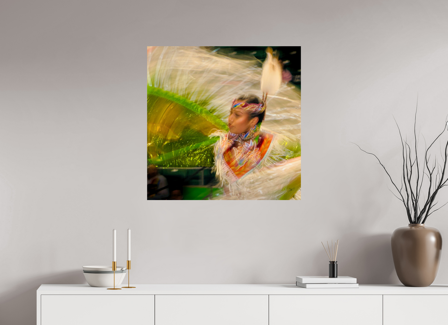 30 x 30″, Photo Print On Fuji Crystal DP II Grace
