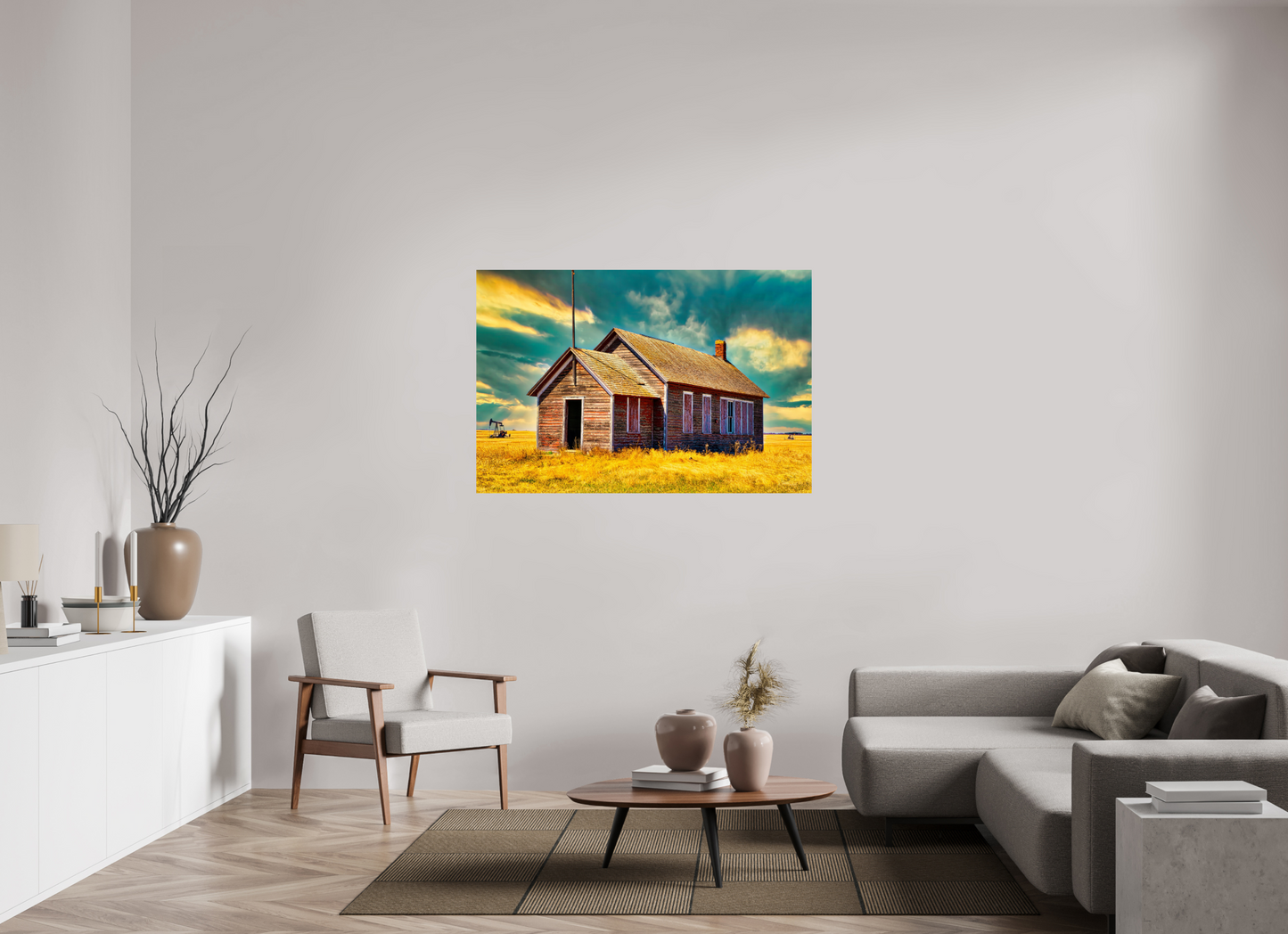 54 x 36″, Photo Print On Fuji Crystal DP II Little Red School House
