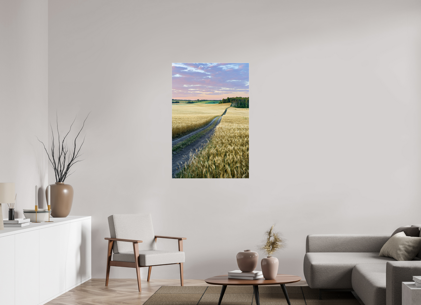 30 x 45″, Acrylic Glass. .16 thick Farm to Market