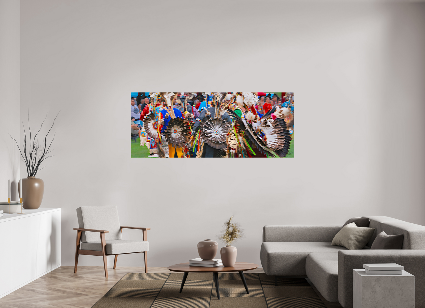 77.5 x 31″, Metal Prints Dakota Gathering