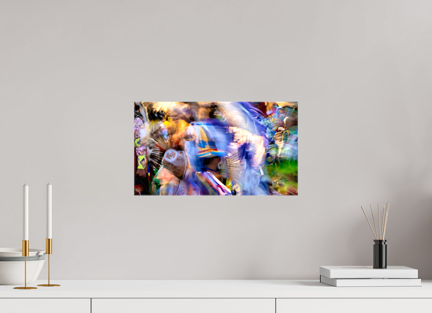 16 x 9″, Stretched Canvas Celebration