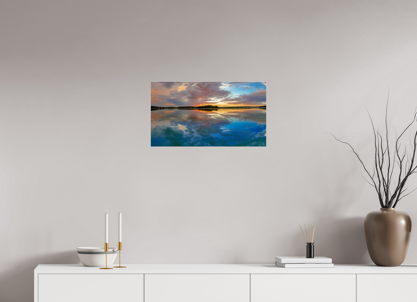 24 x 13.5″, Photo Print Under Acrylic Glass Mirror Images Metal Acrylic Glass
