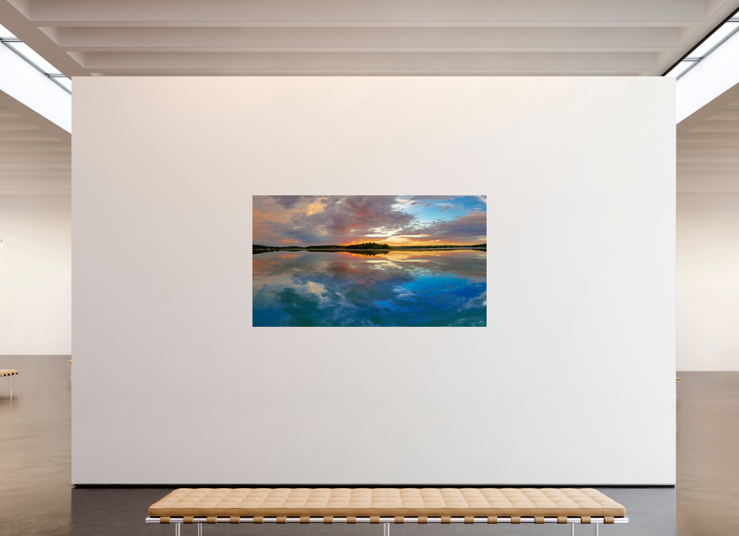 80 x 45″, Photo Print Under Acrylic Glass Mirror Images Metal Acrylic Glass