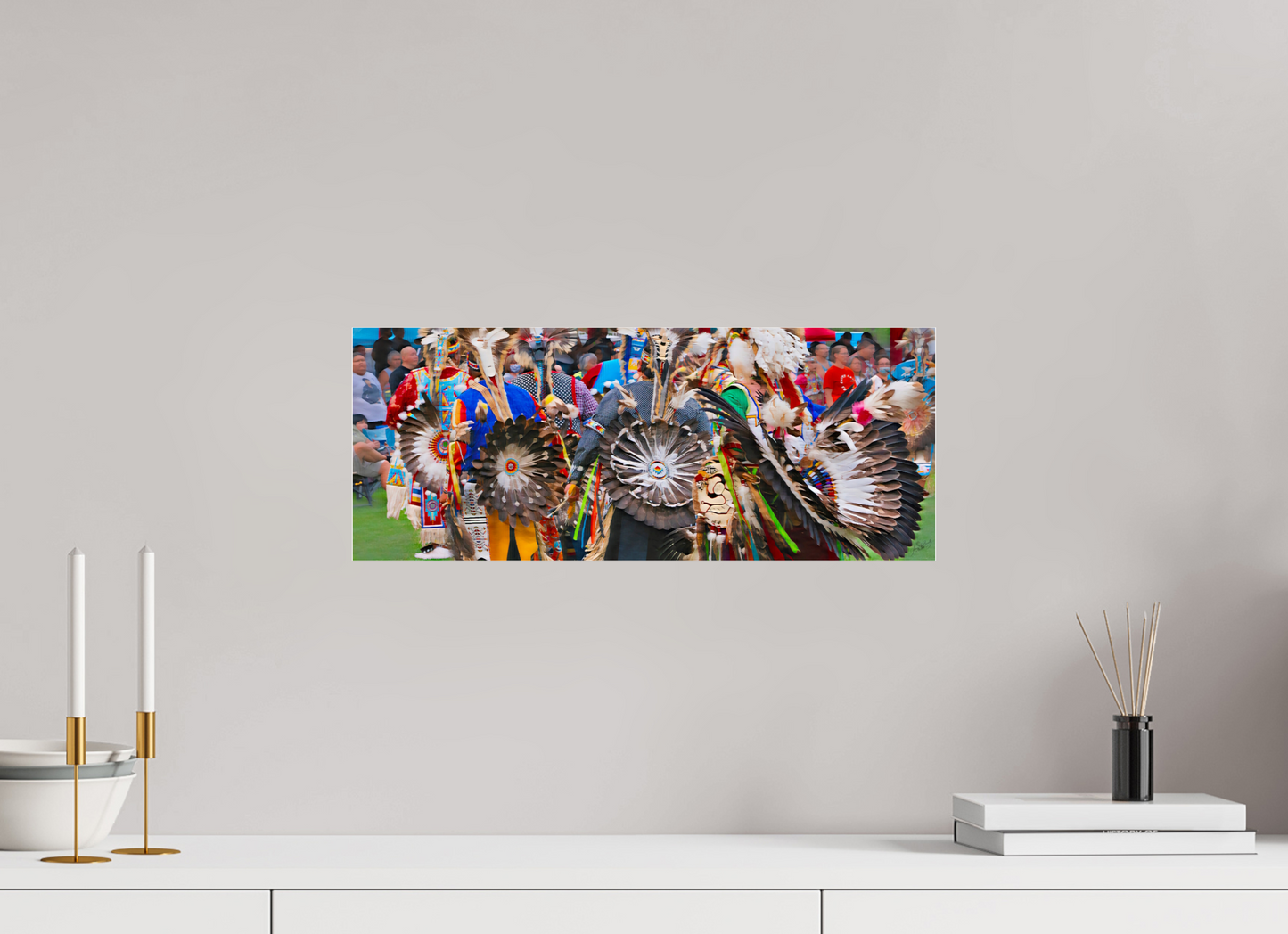 20 x 8″, Photo Print Under Acrylic Glass Dakota Gathering Metal Acrylic Glass