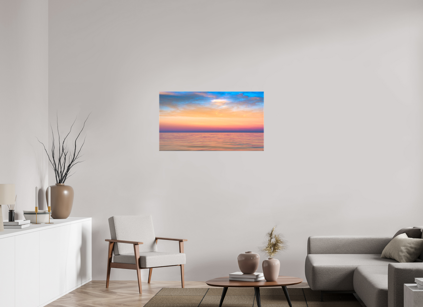 40 x 22.5″, Stretched Canvas Lake of the Woods