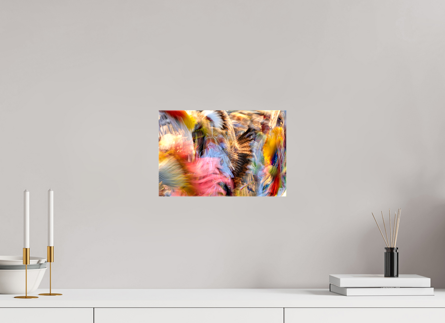 12 x 8″, Stretched Canvas Native Colors