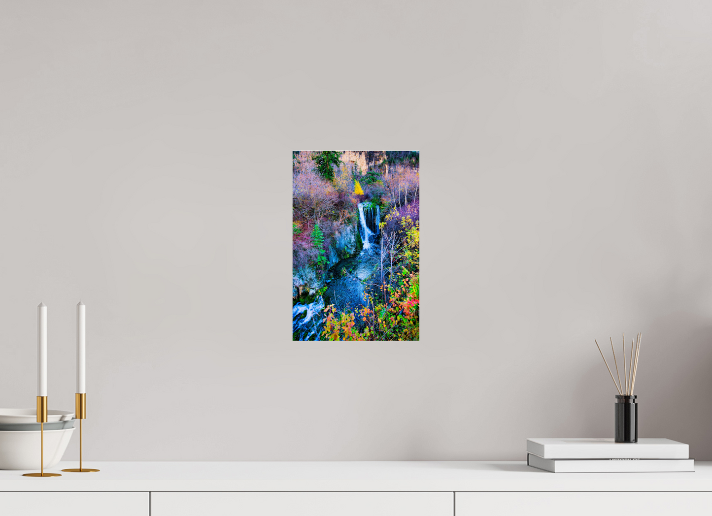 8 x 12″, Photo Print On Fuji Crystal DP II Roughneck Falls Spearfish Canyon