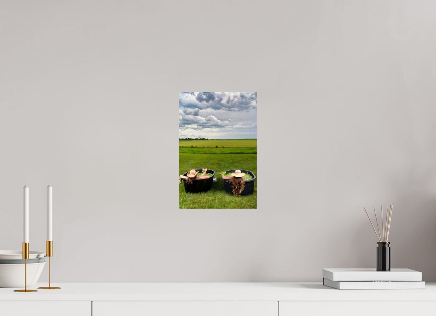 8 x 12″, Photo Print On Fuji Crystal DP II Basil Bath