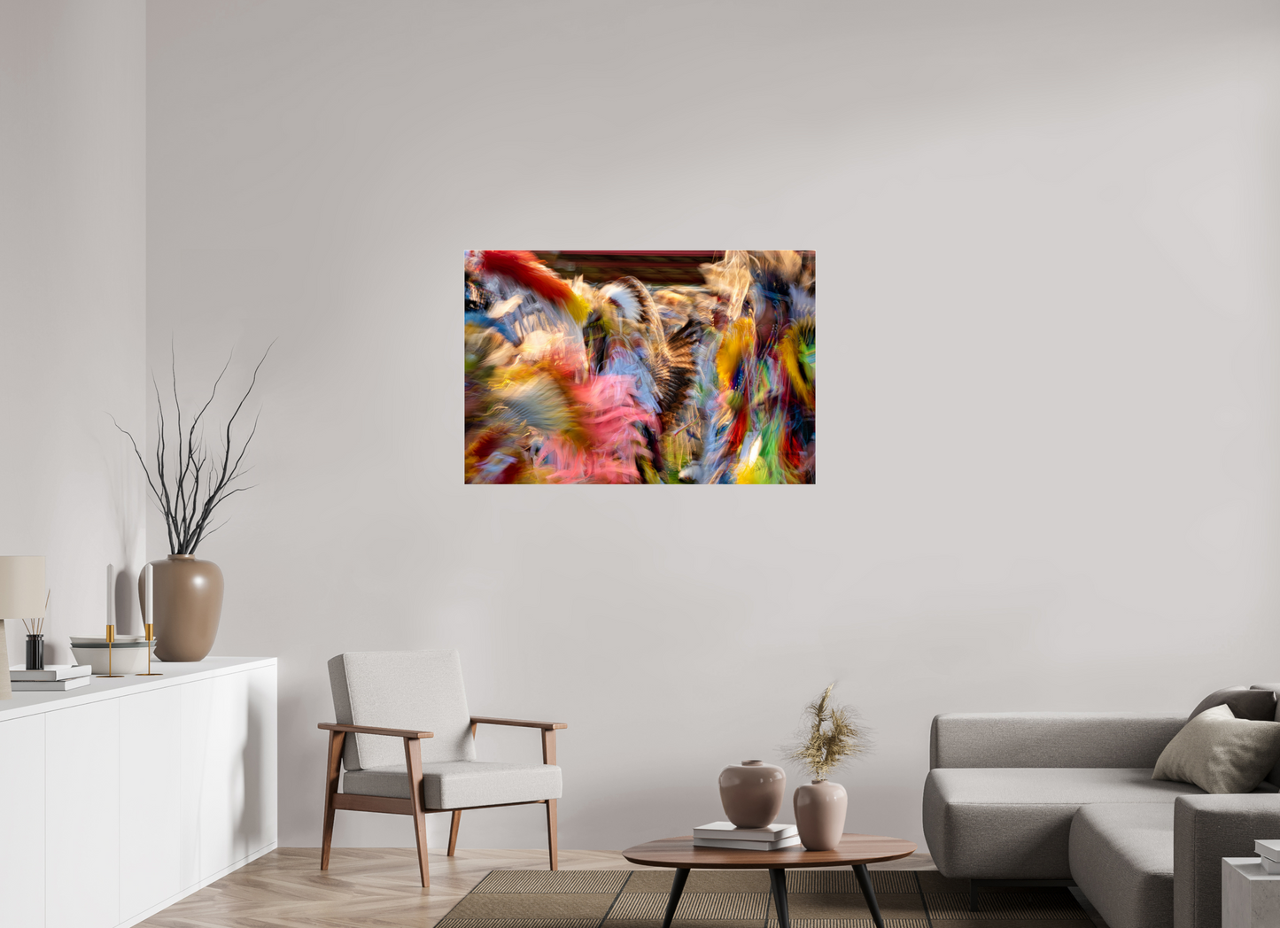 45 x 30″, Acrylic Glass. .16 thick Native Colors
