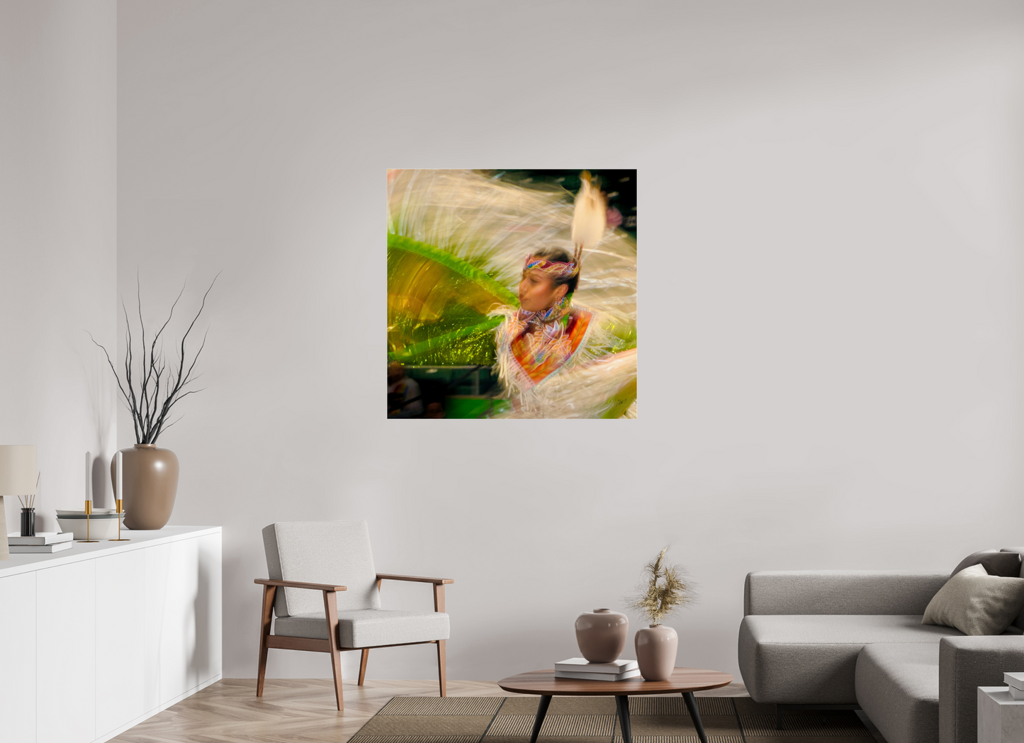 40 x 40″, Photo Print Under Acrylic Glass Grace - Metal Acrylic Glass