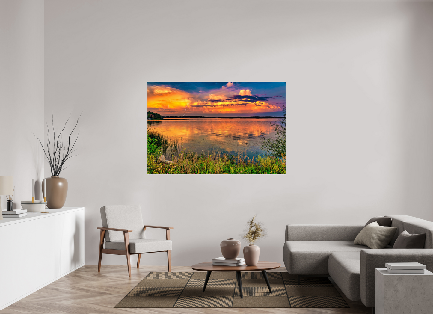 66 x 44″, Metal Prints Low-Pressure