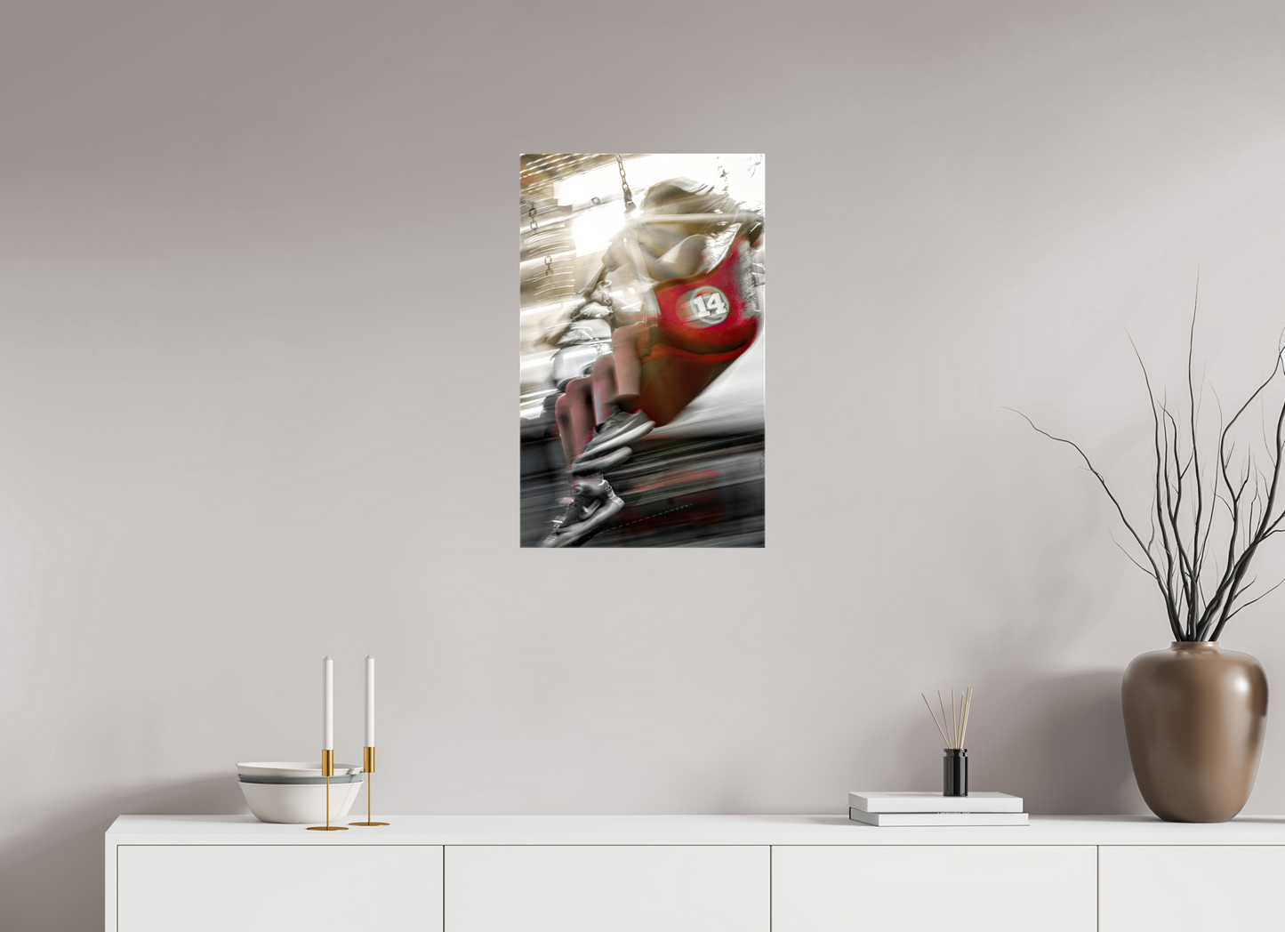 16 x 25.9″, Stretched Canvas Joy