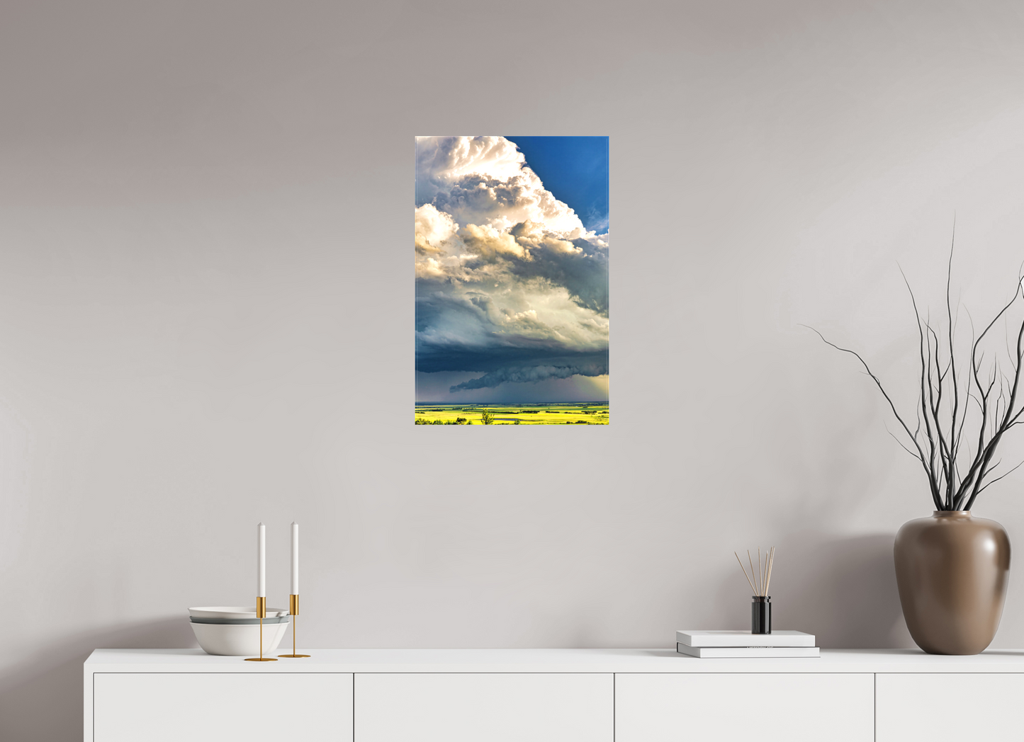 16 x 24″, Fine Textile Canvas Dakota Thunder