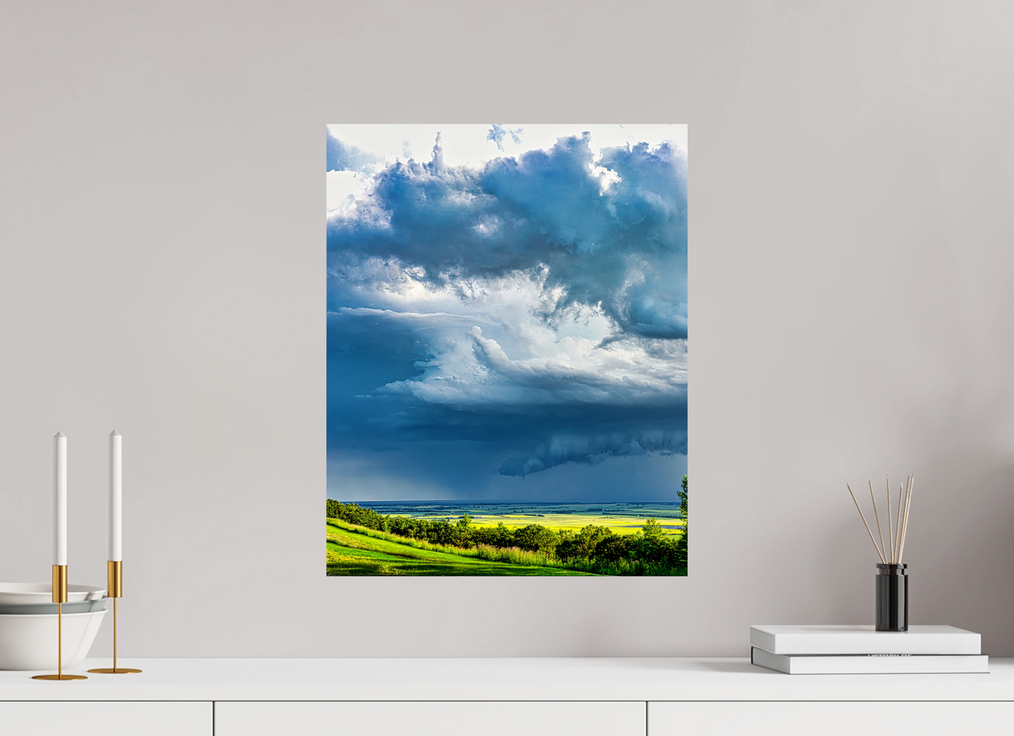 16 x 20″, Photo Print On Fuji Crystal DP II Prairie Rains