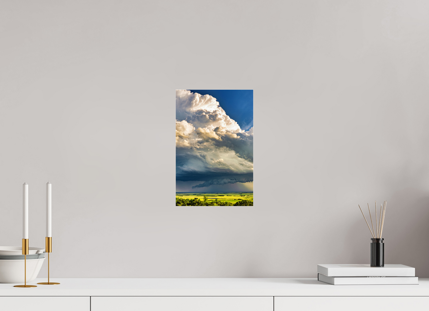 8 x 12″, Photo Print Under Acrylic Glass Dakota Thunder - Metal Acrylic Glass