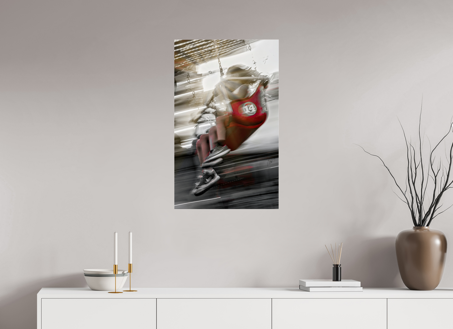 20 x 32.4″, Photo Print Under Acrylic Glass Joy Metal Acrylic Glass