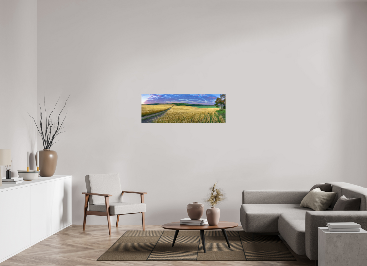 47.4 x 16″, Metal Prints Paradise Valley