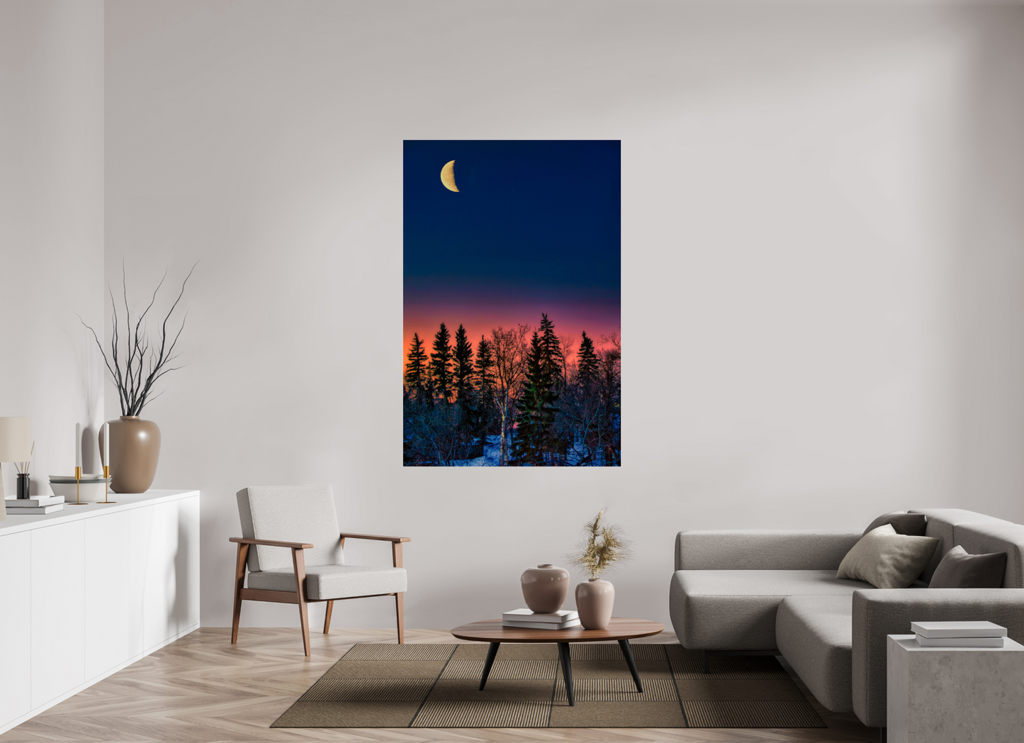44 x 66″, Acrylic Glass. .16 thick Howl at the Moon
