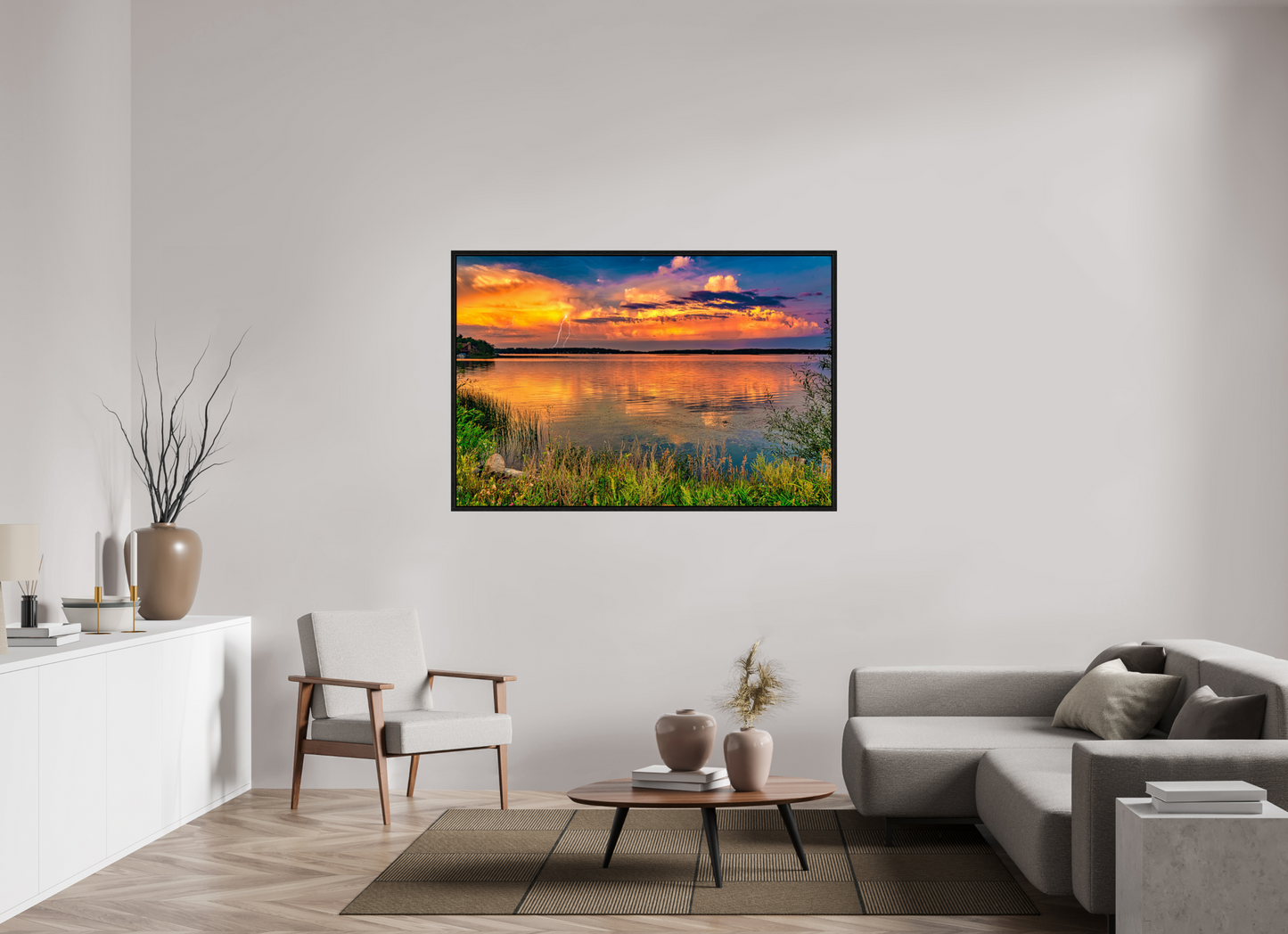 60 x 40″, Floater Frame Low-Pressure