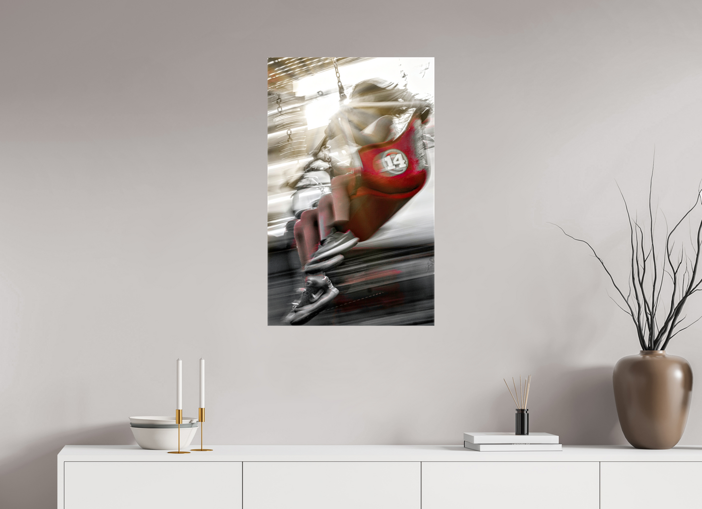 20 x 32.4″, Stretched Canvas Joy