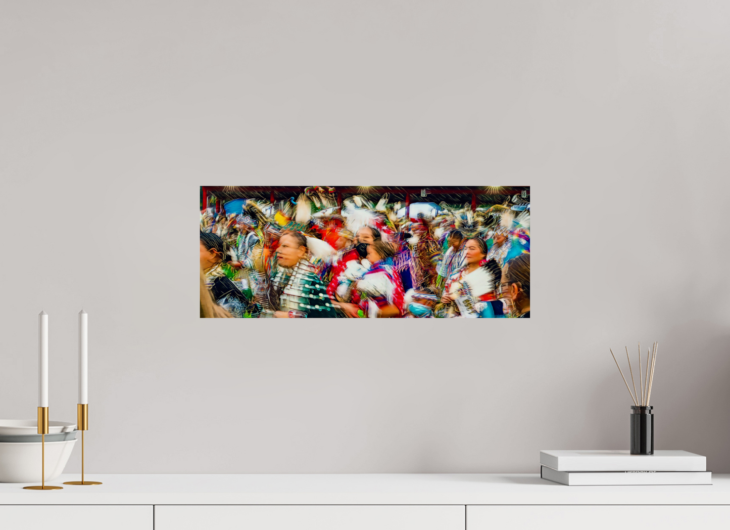 20 x 8″, Metal Prints Grand Entry