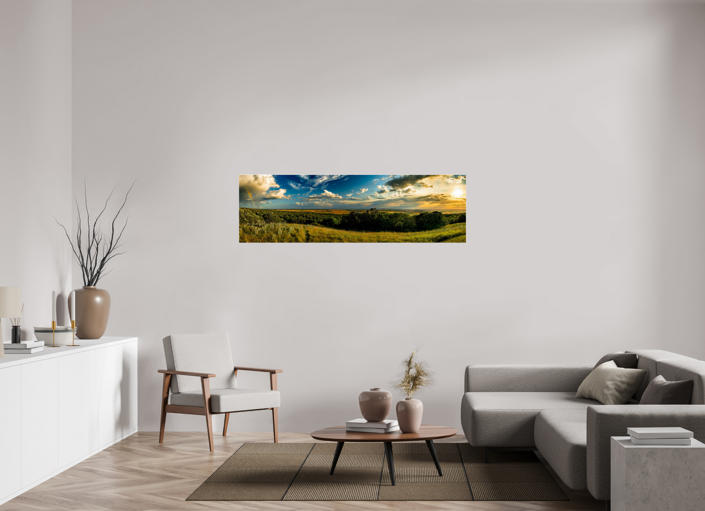 66.7 x 20″, Photo Print Under Acrylic Glass I Can See Forever Metal Acrylic Glass