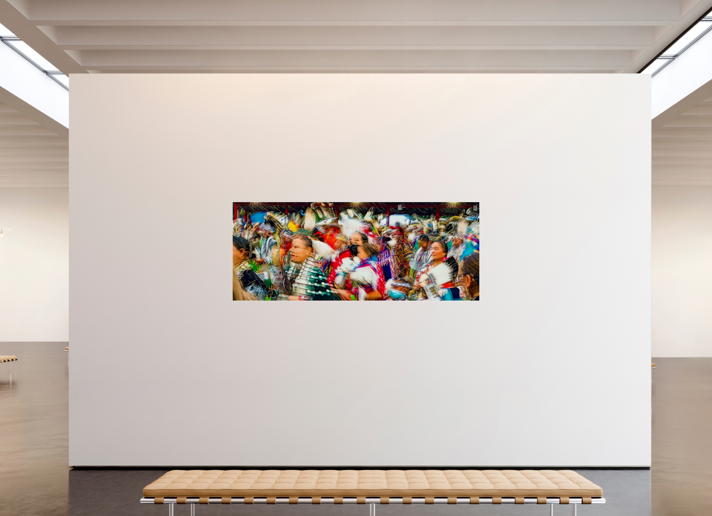 87.5 x 35″, Photo Print Under Acrylic Glass Grand Entry Metal Acrylic Glass