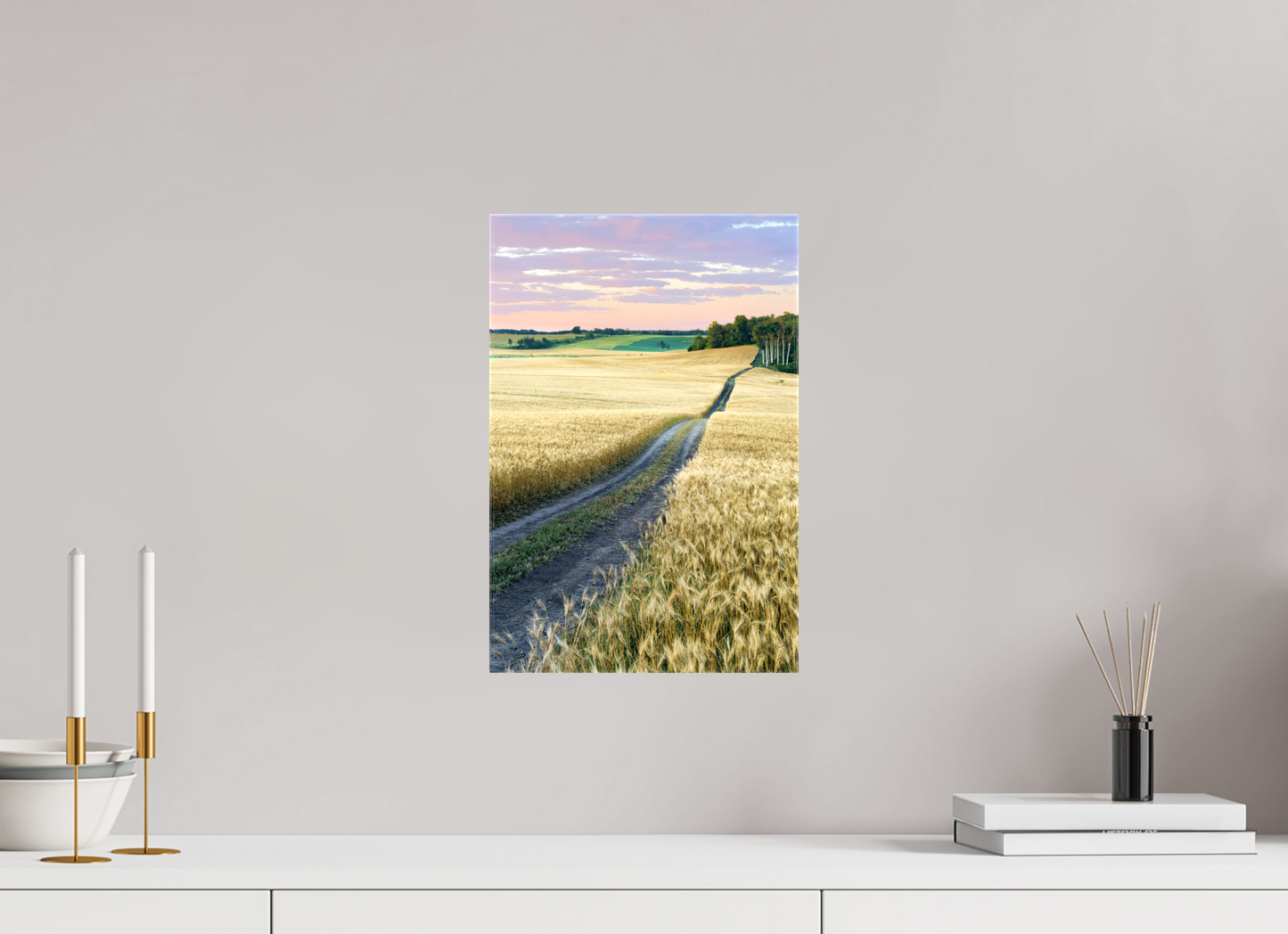 10 x 15″, Stretched Canvas Farm to Market