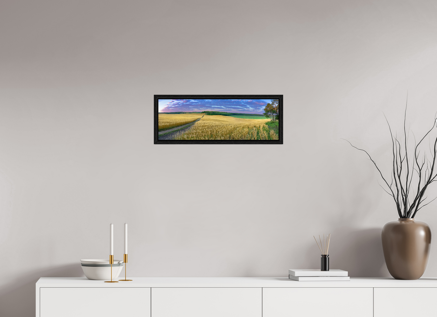 23.7 x 8″, Floater Frame Paradise Valley