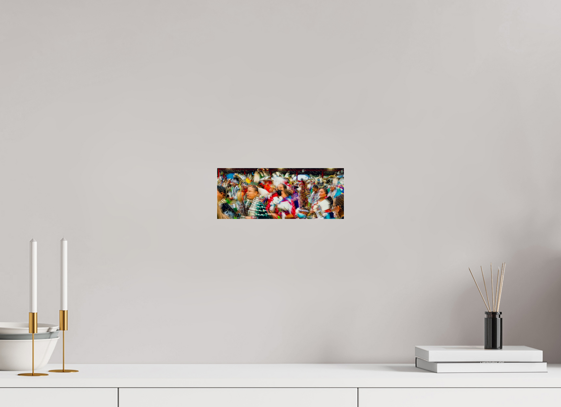 10 x 4″, Photo Print Under Acrylic Glass Grand Entry Metal Acrylic Glass