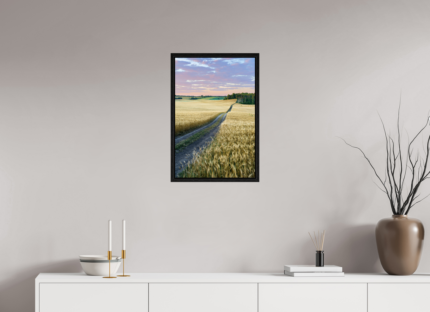 16 x 24″, Floater Frame Farm to Market