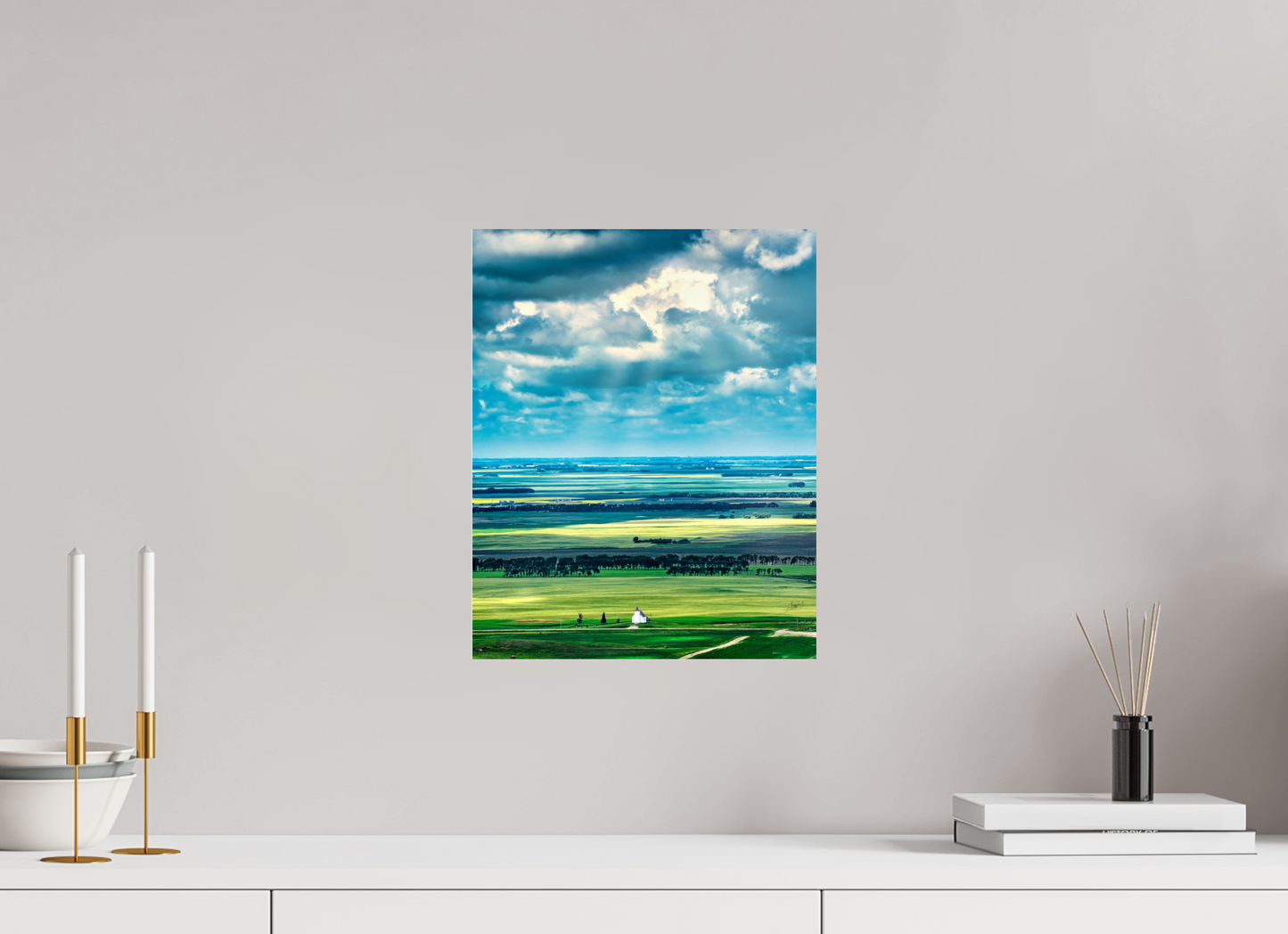12 x 15″, Photo Print On Fuji Crystal DP II Faith on the Prairies