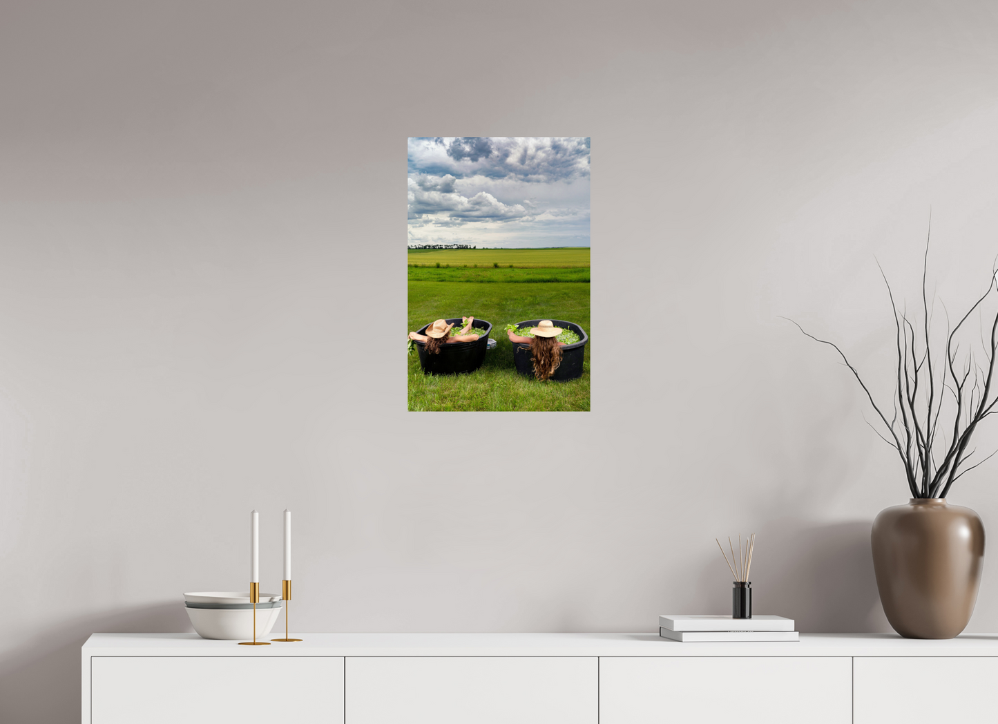 16 x 24″, Photo Print On Fuji Crystal DP II Basil Bath