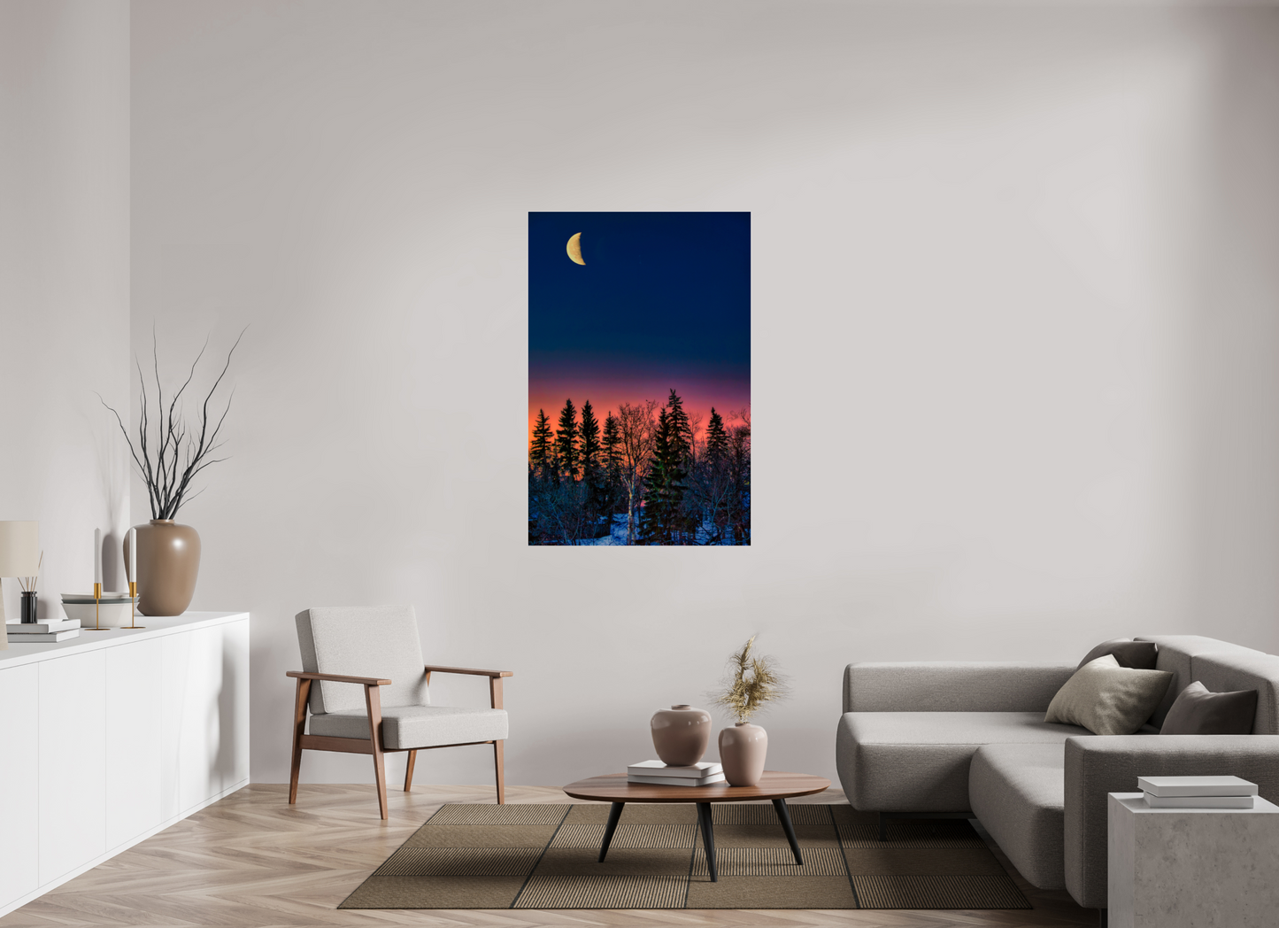 36 x 54″, Acrylic Glass. .16 thick Howl at the Moon