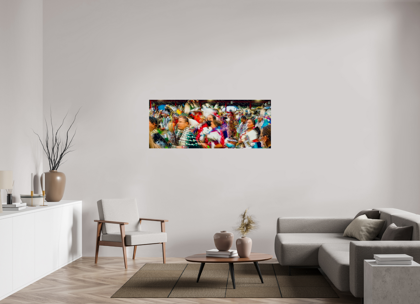 60 x 24″, Photo Print Under Acrylic Glass Grand Entry Metal Acrylic Glass