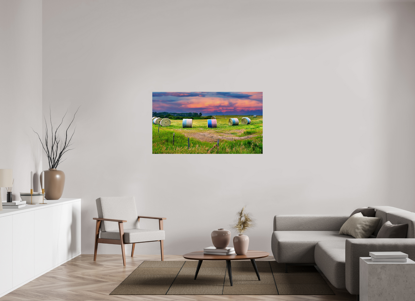 55 x 30.9″, Metal Prints God Bless America