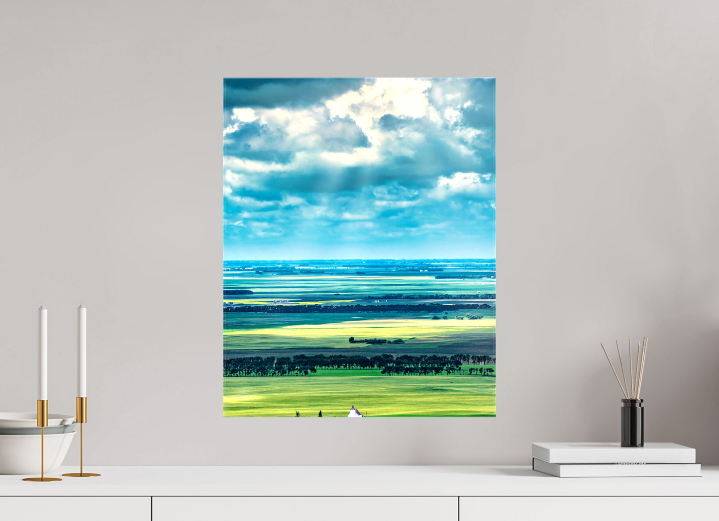 16 x 20″, Stretched Canvas Faith on the Prairies