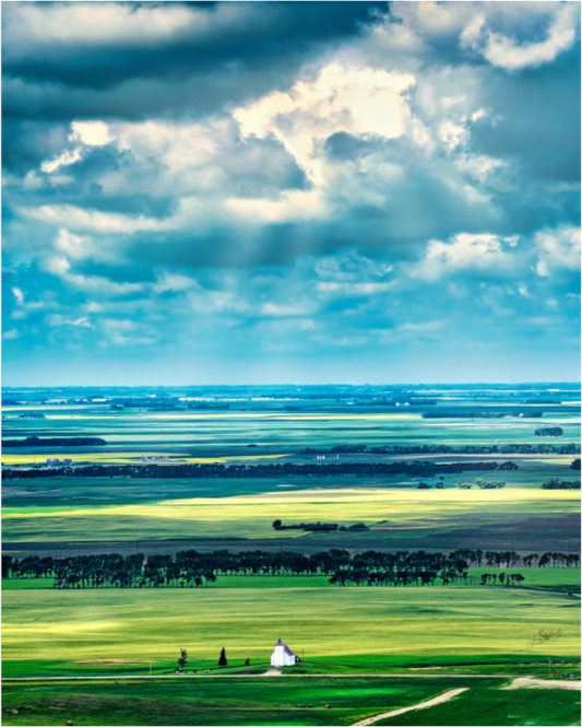 Main image Faith on the Prairies - Metal Acrylic Glass