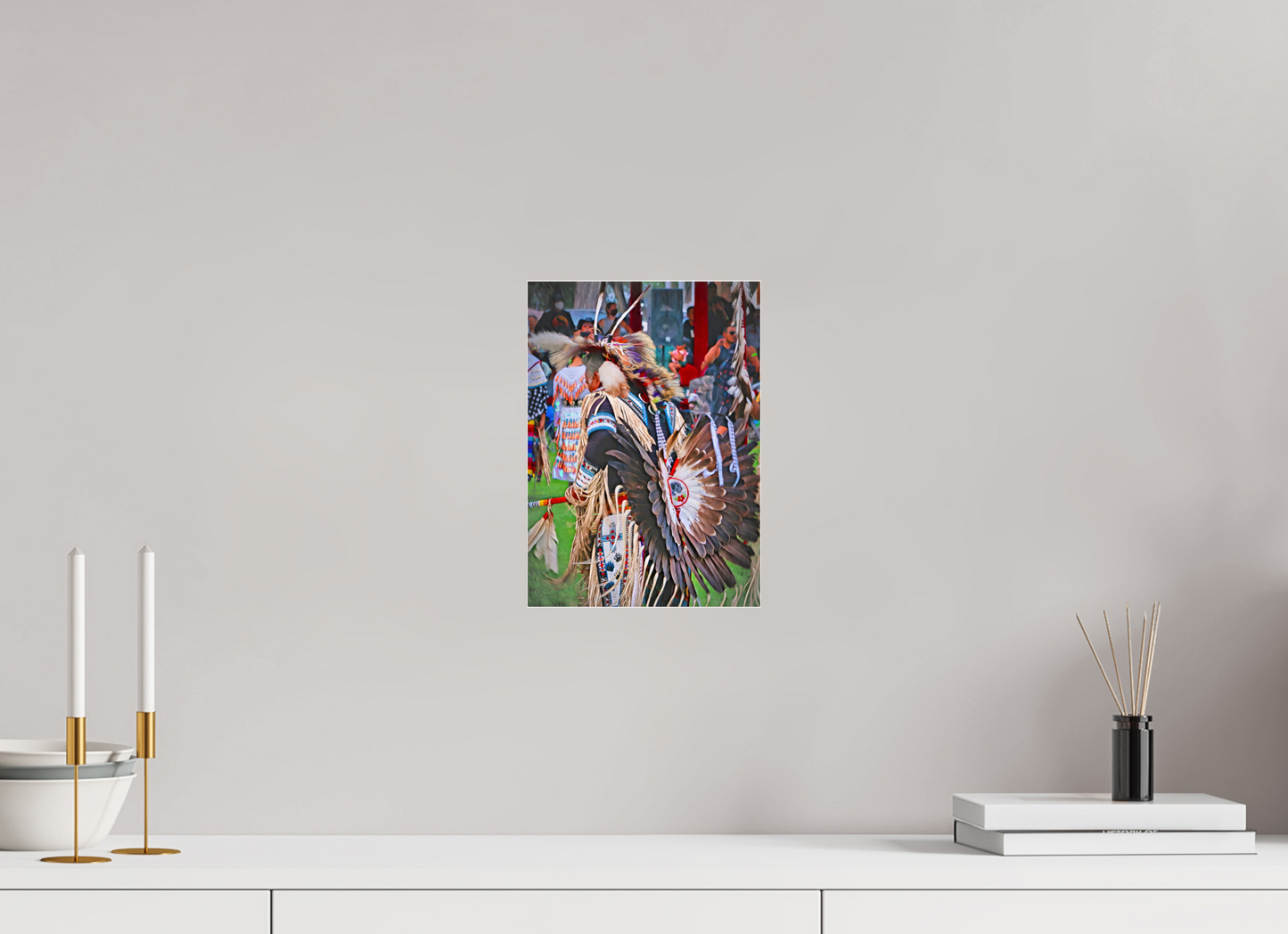 8 x 11.2″, Acrylic Glass. .16 thick His Dance