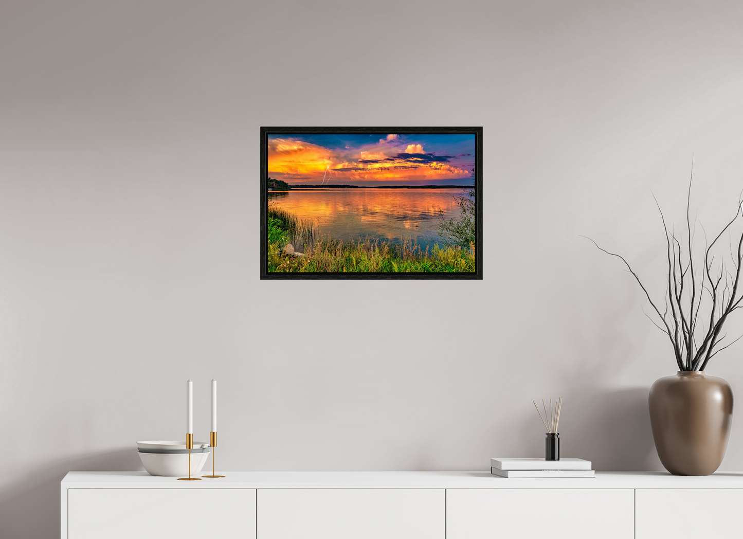 24 x 16″, Floater Frame Low-Pressure