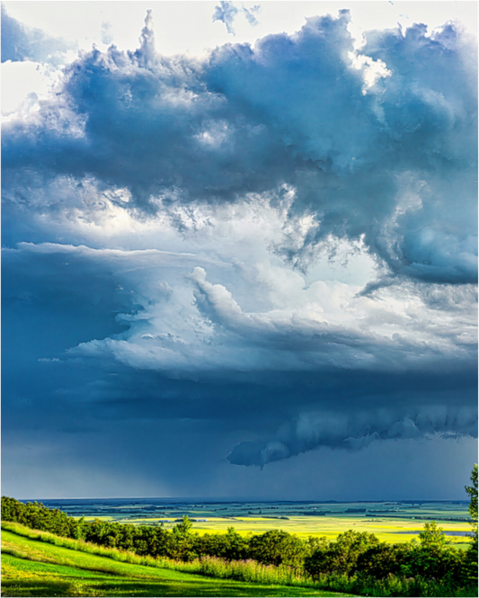 Main image Prairie Rains Metal Acrylic Glass