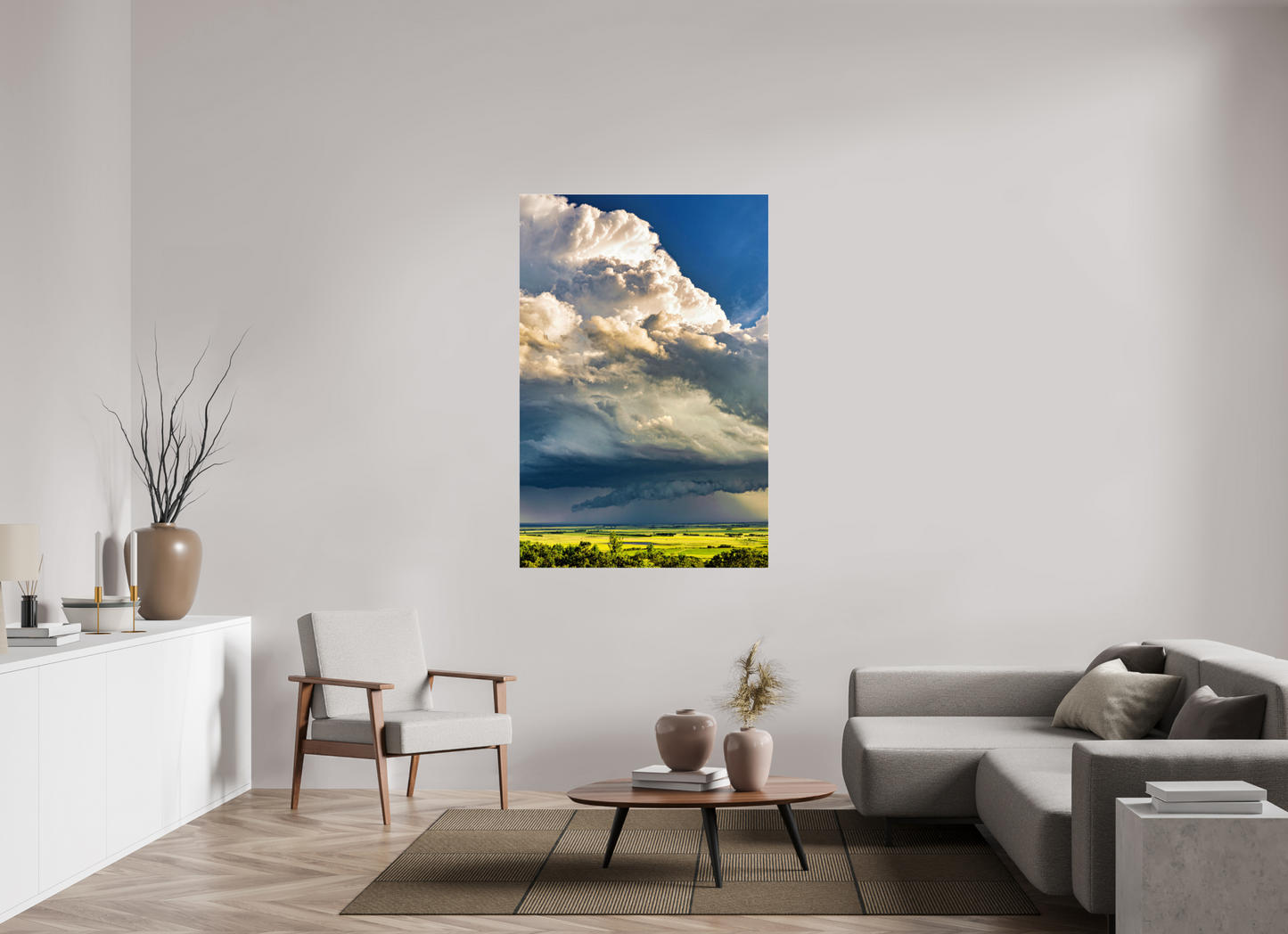 40 x 60″, Photo Print Under Acrylic Glass Dakota Thunder - Metal Acrylic Glass