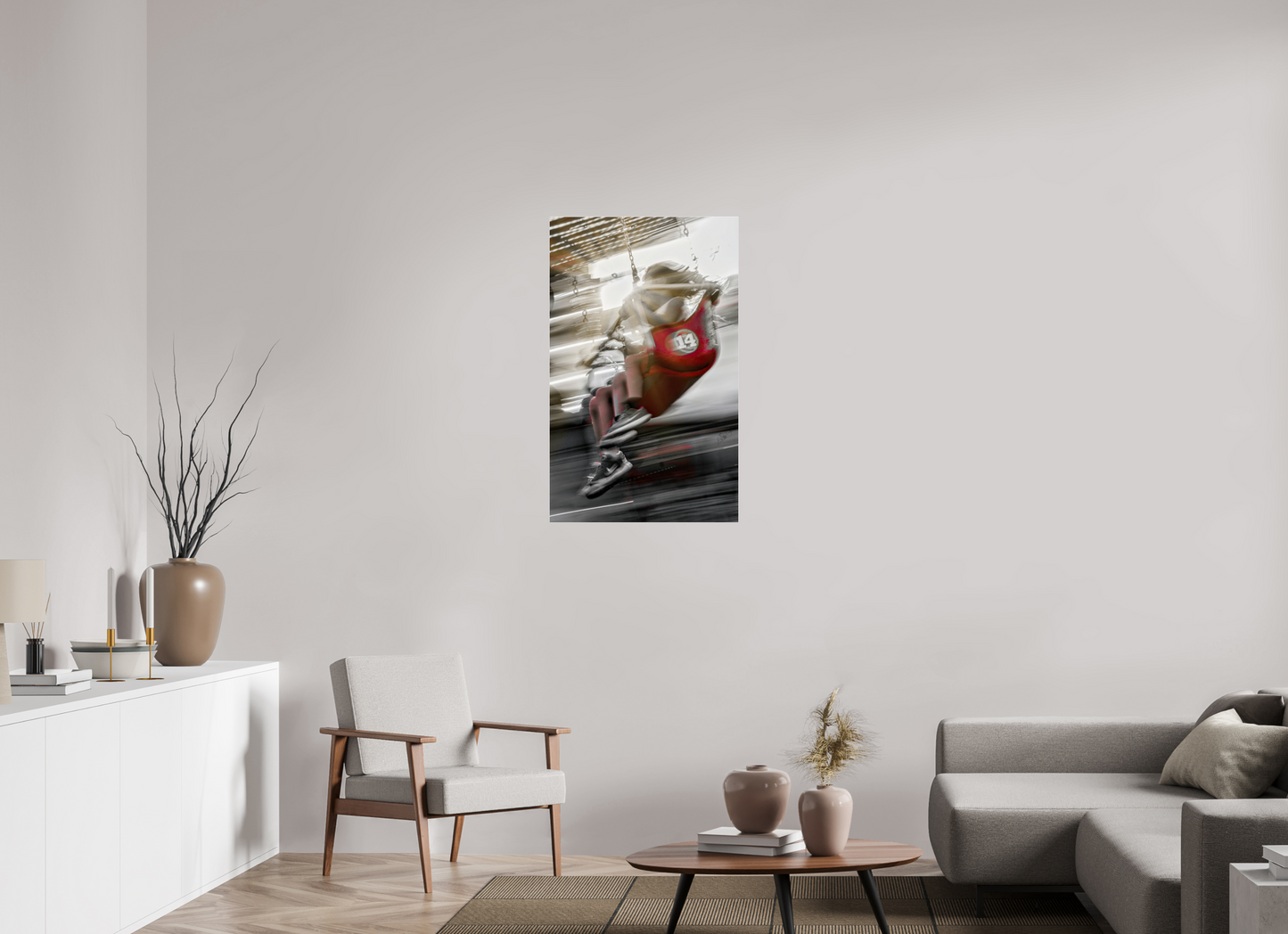 24 x 38.9″, Photo Print Under Acrylic Glass Joy Metal Acrylic Glass