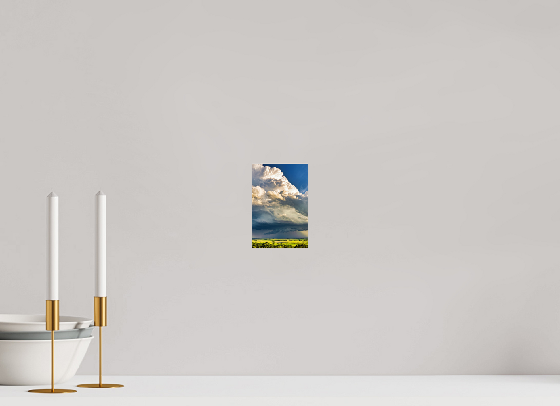 4 x 6″, Photo Print Under Acrylic Glass Dakota Thunder - Metal Acrylic Glass