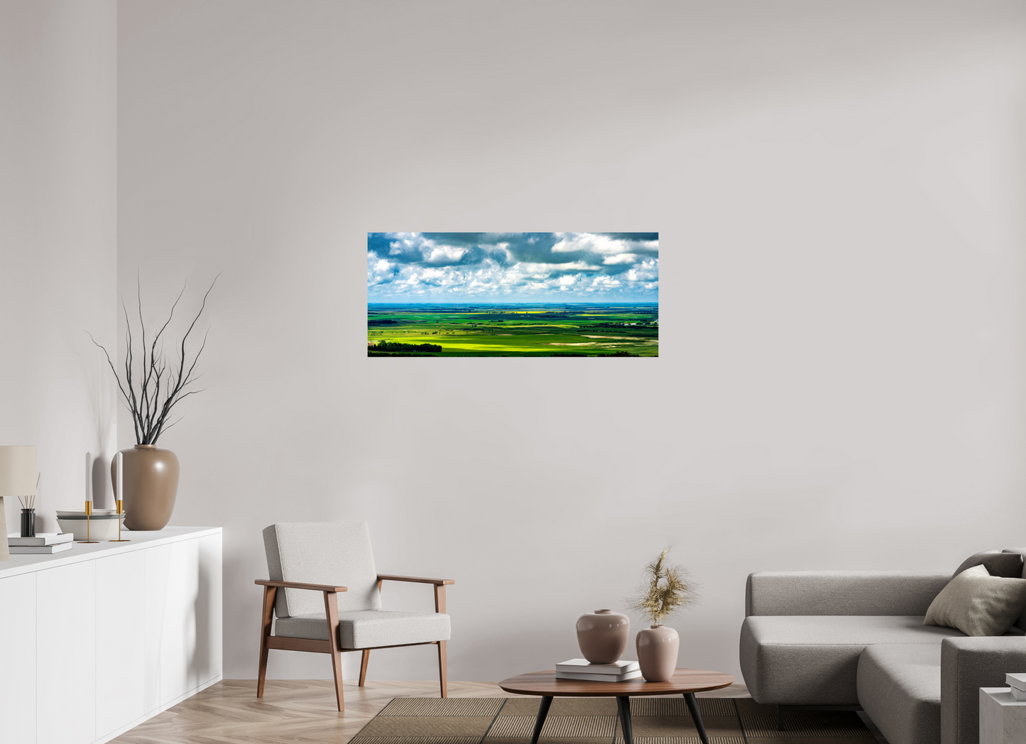 46.7 x 20″, Photo Print On Fuji Crystal DP II Prairie Eden