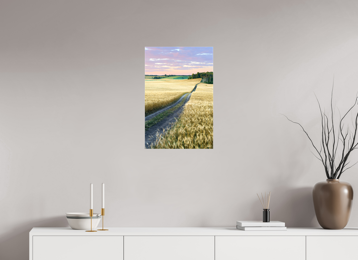 16 x 24″, Stretched Canvas Farm to Market