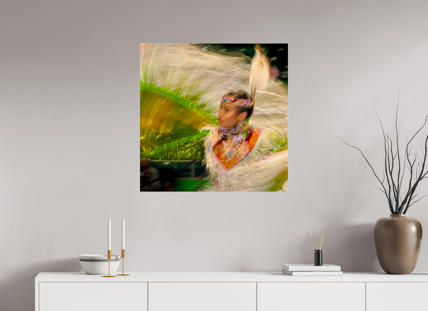 30 x 30″, Photo Print Under Acrylic Glass Grace - Metal Acrylic Glass