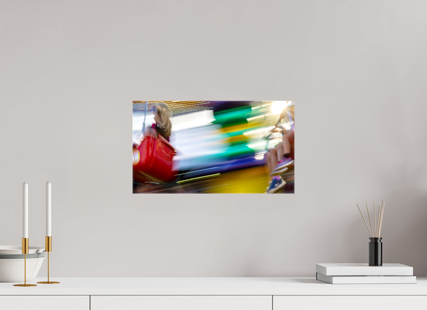 16 x 9″, Stretched Canvas Carnival Joy